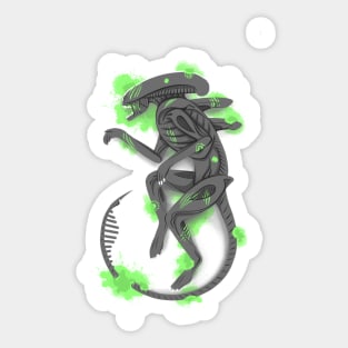 Dead Xenomorph Sticker